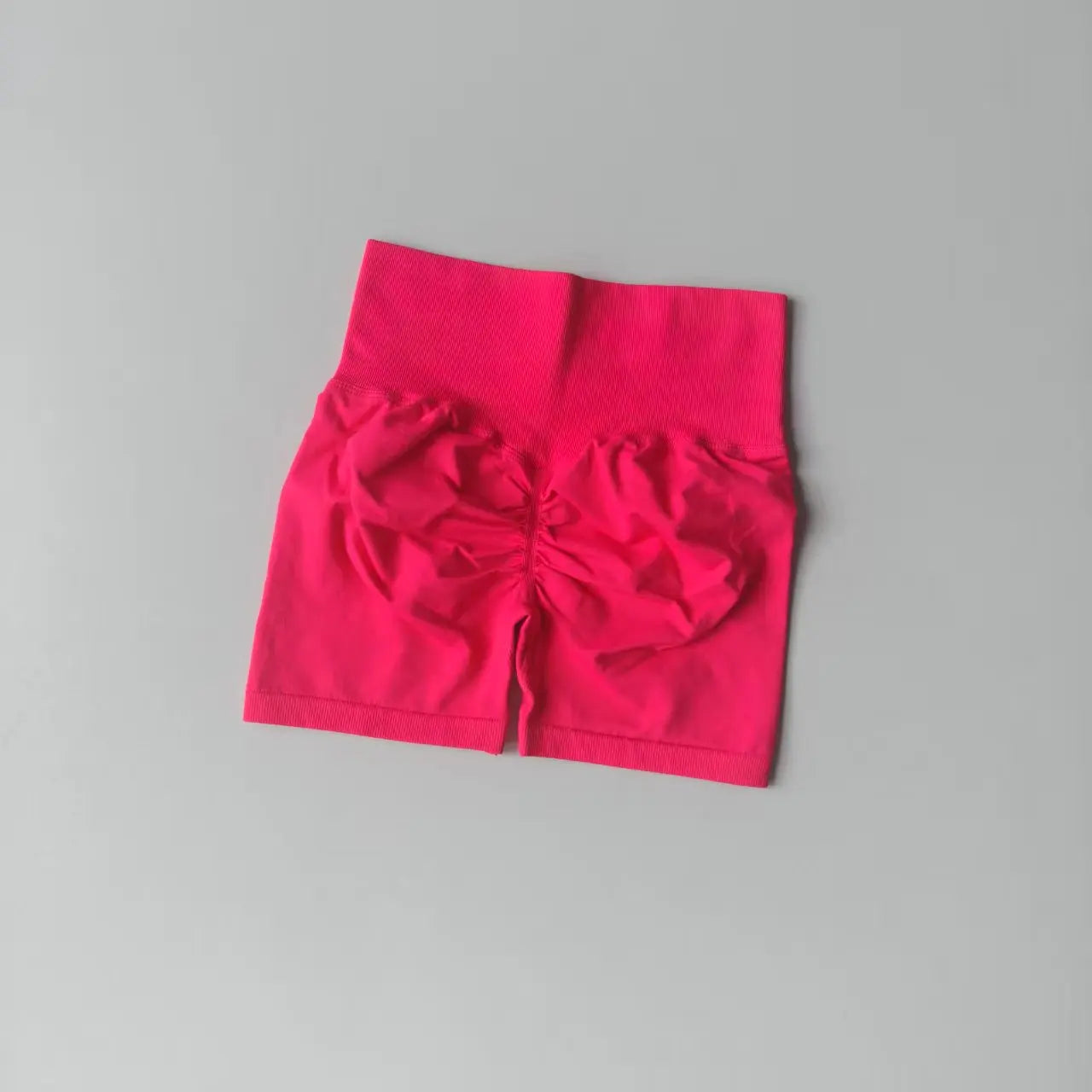 High-Waist Sculpting Gym Shorts