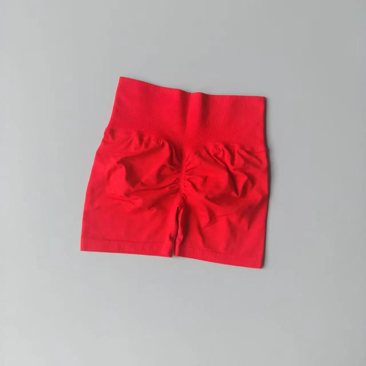 High-Waist Sculpting Gym Shorts