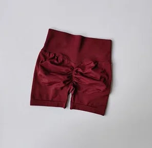 High-Waist Sculpting Gym Shorts