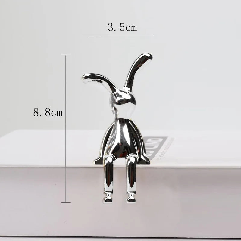 Long-Eared Rabbit Decorative Statute