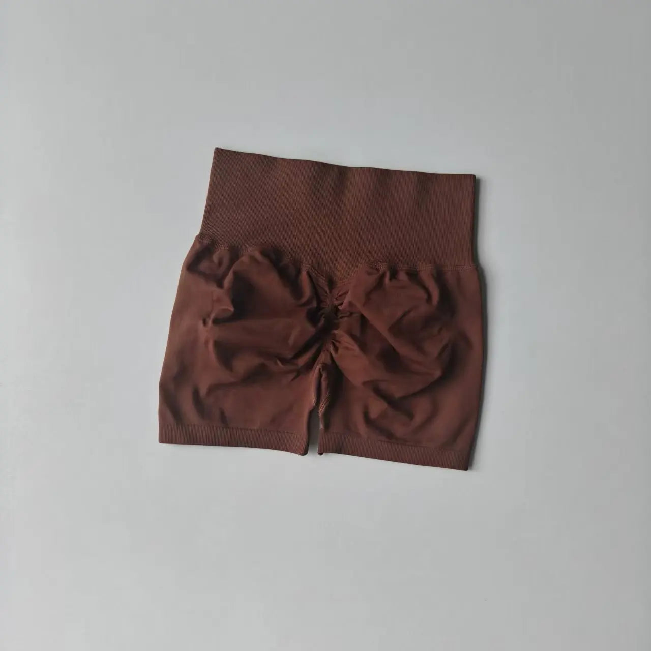 High-Waist Sculpting Gym Shorts