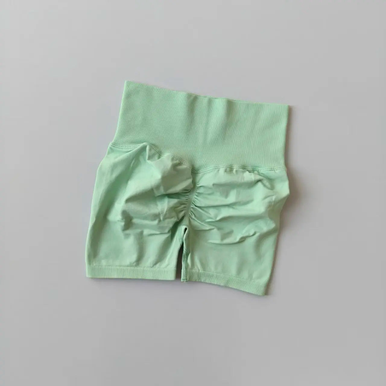 High-Waist Sculpting Gym Shorts
