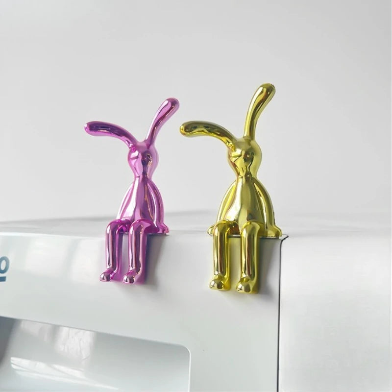 Long-Eared Rabbit Decorative Statute