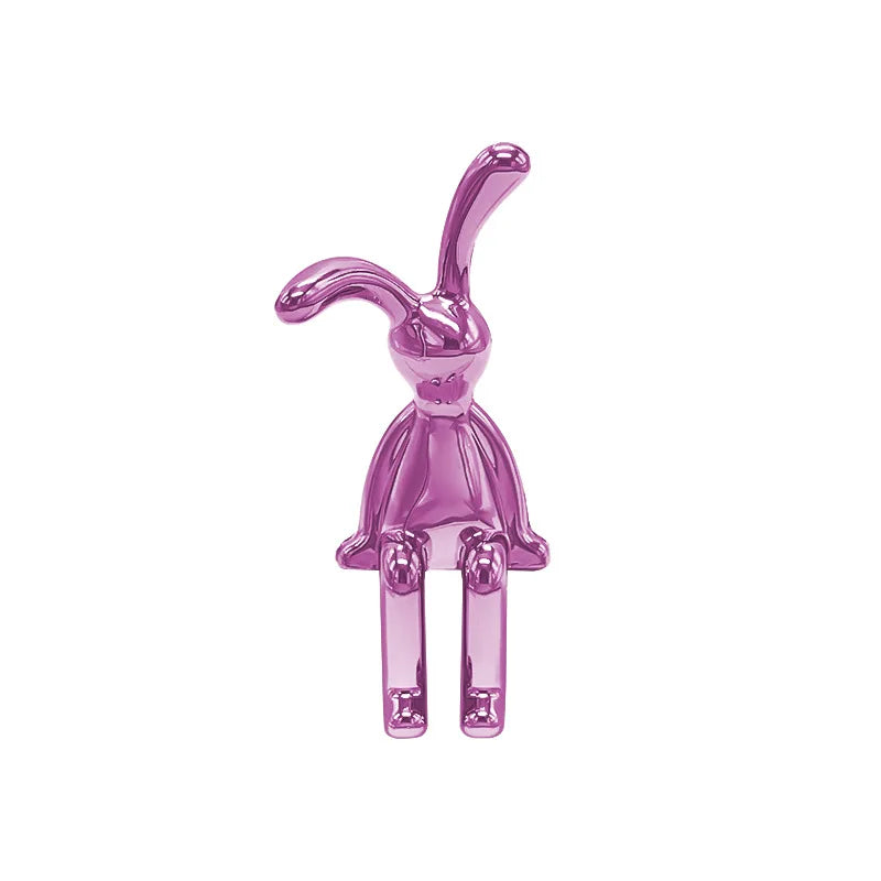 Long-Eared Rabbit Decorative Statute